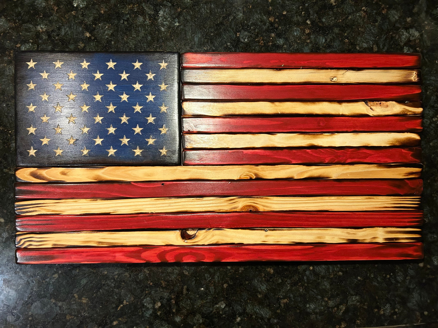 Red White & Blue American Flag